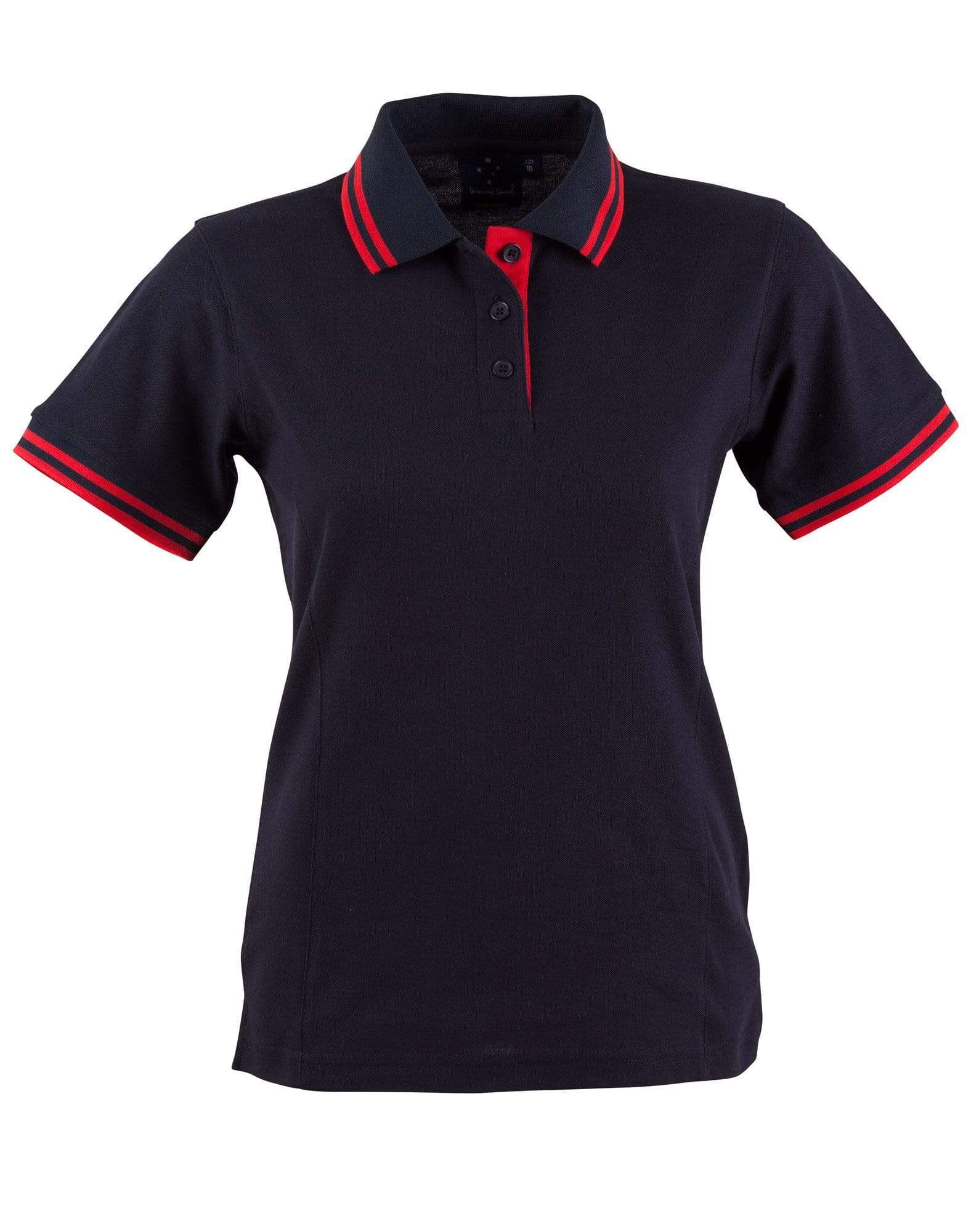 Grace Polo Women's Ps66 Casual Wear Winning Spirit Navy/Red 8